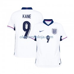 Camisola Inglaterra Harry Kane 9 Homem Equipamento Primeiro Euro 2024 Manga Curta